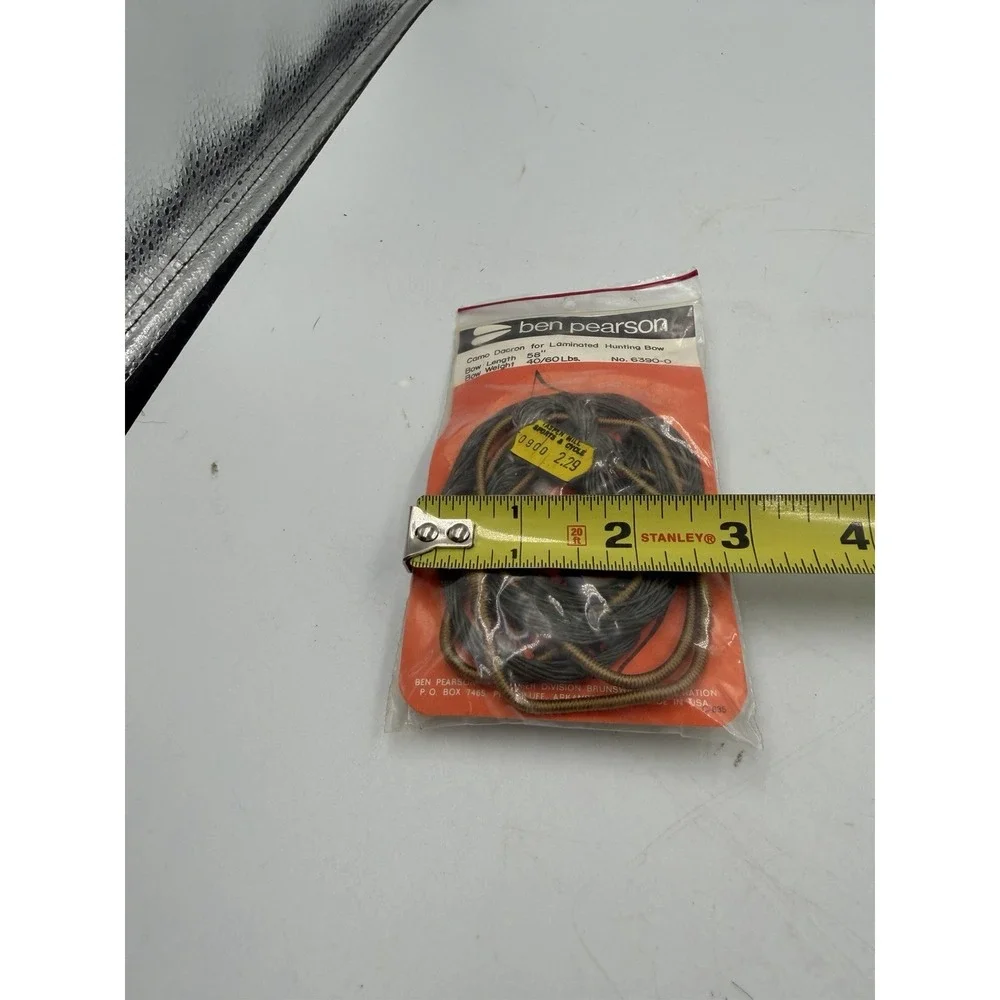 Vintage Hard to Find Ben Pearson Camo Archery Bow String Original Package NIB